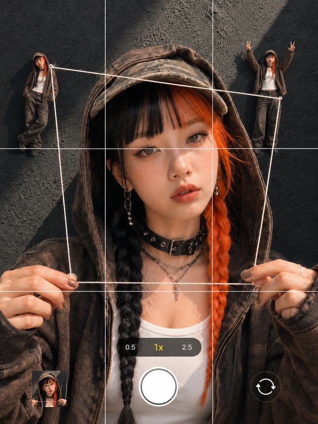 Viewfinder creative reference